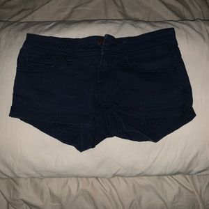 Hollister Navy Khaki Shorts